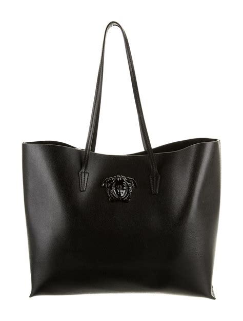 versace saffiano leather tote|Versace Saffiano Leather Tote .